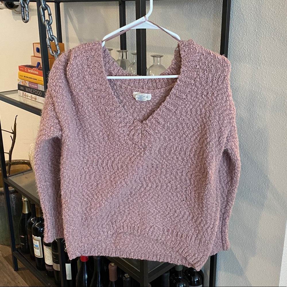 Pink sweater